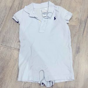 Ralph Lauren | Boys light blue bodysuit Sz 6 months
